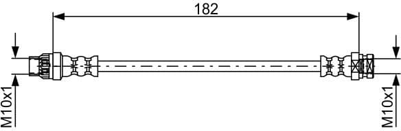 Brake Hose 1 987 481 753 - image 10