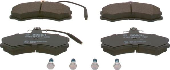 Brake Pad Set, disc brake 0986467411 - image 8