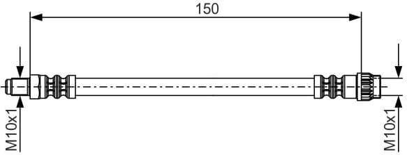 Brake Hose 1 987 476 709 - image 6