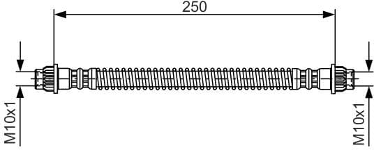 Brake Hose 1 987 476 947 - image 2