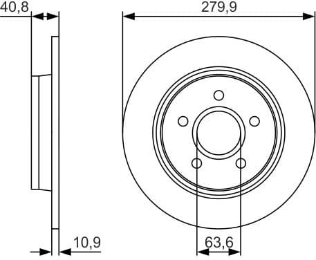 Brake Disc 0986479S49 - image 10