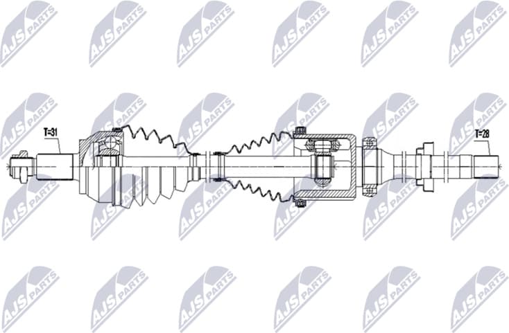Drive Shaft NPW-LR-051