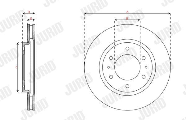 Brake Disc COAT+ 563621JC - image 3
