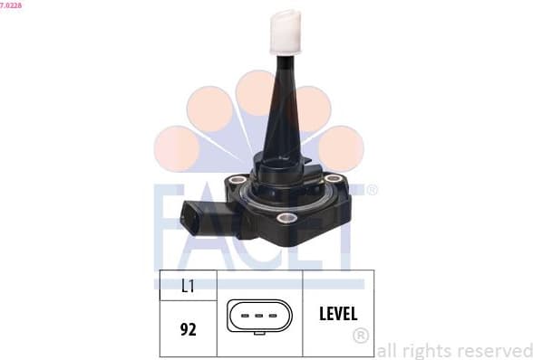 Sensor, engine oil level OE Equivalent 7.0228