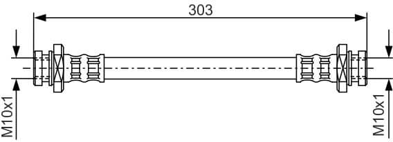 Brake Hose 1 987 476 436 - image 2