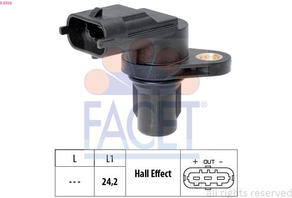 Sensor, camshaft position Made in Italy - OE Equivalent 9.0556