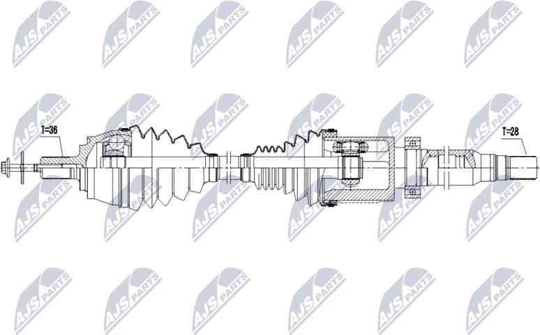 Drive Shaft NPW-VV-163