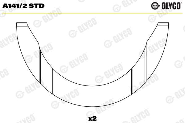 Spacer, crankshaft A1412STD