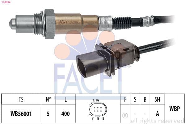Oxygen Sensor Made in Italy - OE Equivalent 10.8394