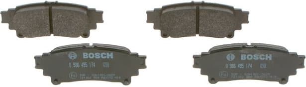 Brake Pad Set, disc brake 0986495174 - image 8