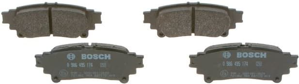 Brake Pad Set, disc brake 0986495174 - image 10