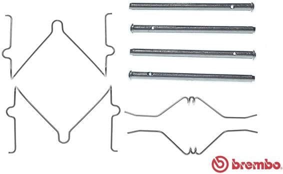 Accessory Kit, disc brake pad PRIME LINE A 02 263