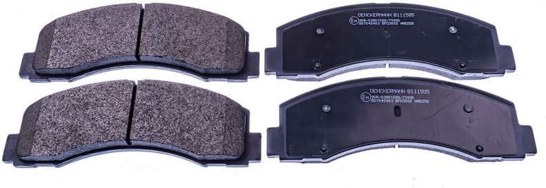 Brake Pad Set, disc brake B111584