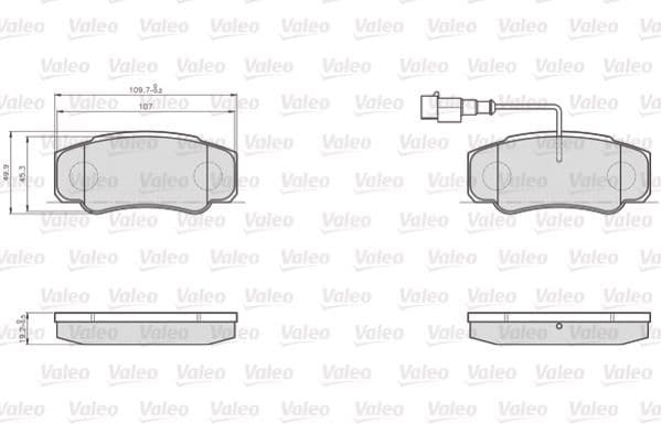 Brake Pad Set, disc brake OPTIPACK for LCV 872921 - image 3