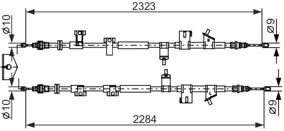 Cable Pull, parking brake 1987482667 - image 9