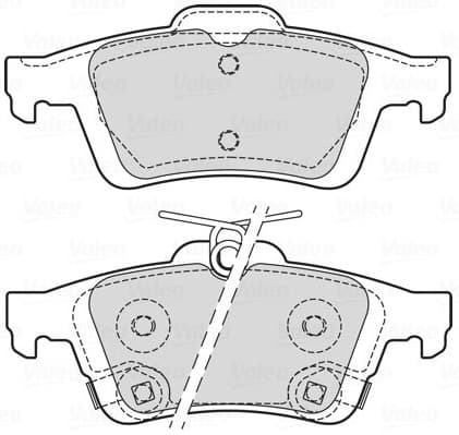 Brake Pad Set, disc brake 601709
