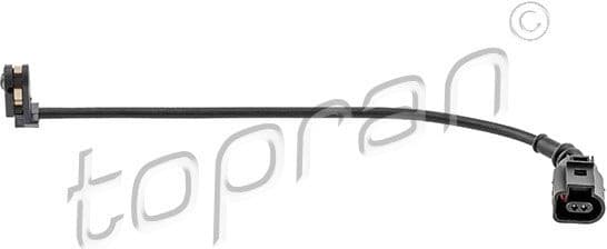 Warning Contact, brake pad wear 120 455