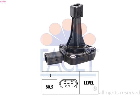 Sensor, engine oil level OE Equivalent 7.0246