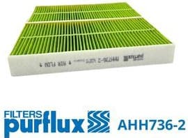 Filter, cabin air CabinHepa+ AHH736-2