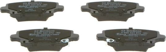 Brake Pad Set, disc brake 0986424872 - image 13