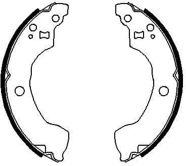 Brake Shoe Set 0986487691 - image 6