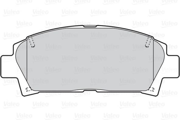 Brake Pad Set, disc brake ESSENTIAL 302065