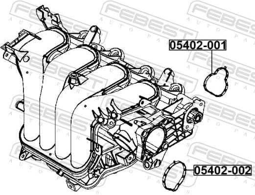 Gasket, intake manifold 05402-001 - image 2