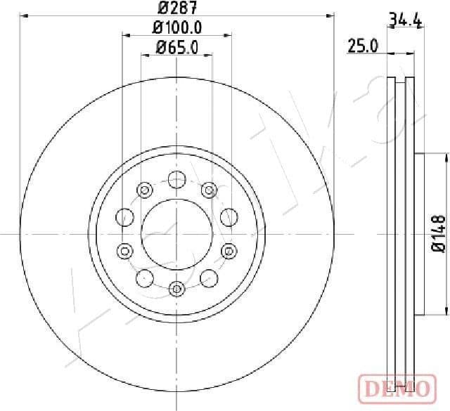 Brake Disc 60-00-0901C