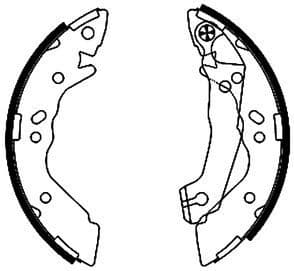 Brake Shoe Set 91054100