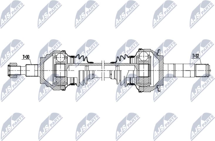 Drive Shaft NPW-ME-198