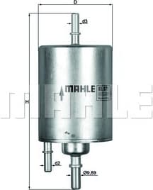 Filter diesel fuel KL571 - image 8