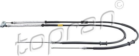 Cable Pull, parking brake 208 040