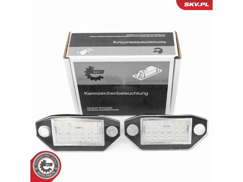 Licence Plate Light 72SKV536