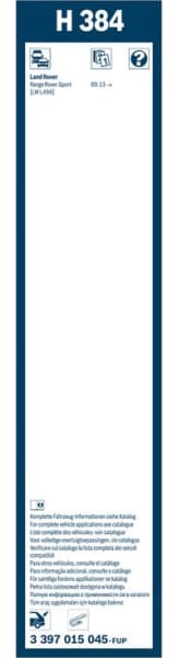 Wiper Blade Rear 3 397 015 045 - image 3