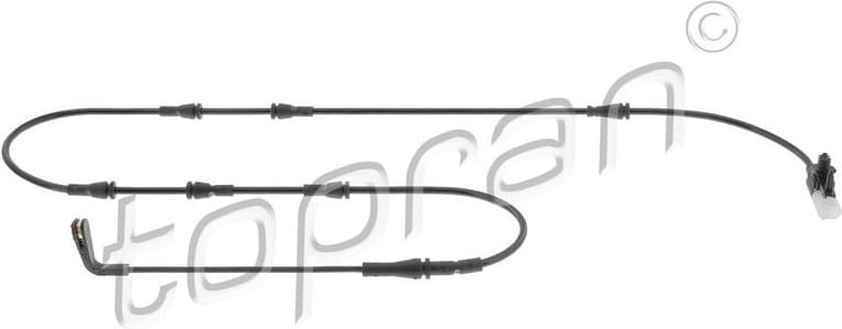 Warning Contact, brake pad wear 602 012