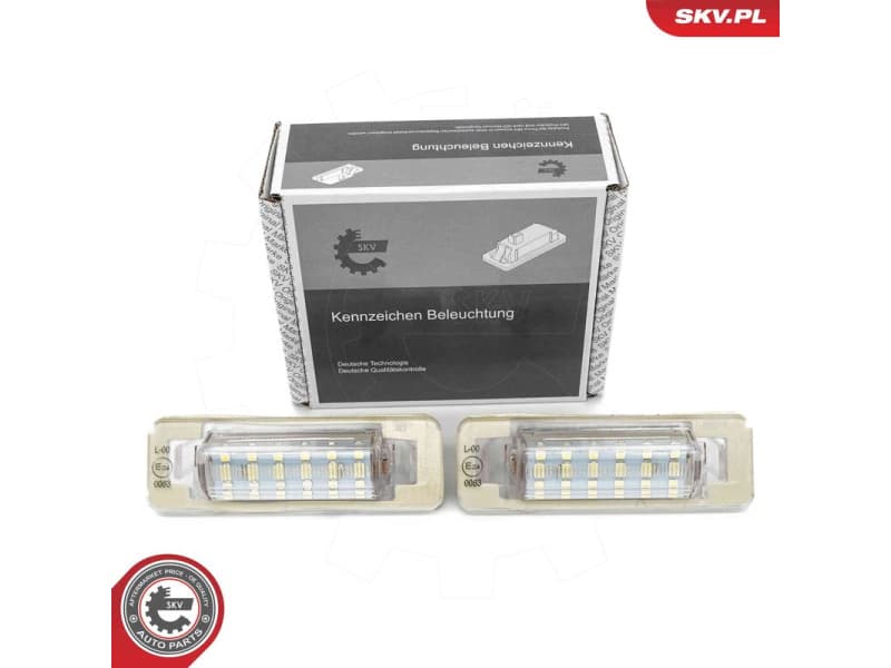 Licence Plate Light 72SKV509