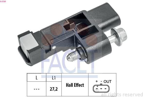 Sensor, crankshaft pulse OE Equivalent 9.0789