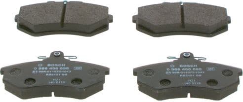 Brake Pad Set, disc brake 0986466698 - image 2