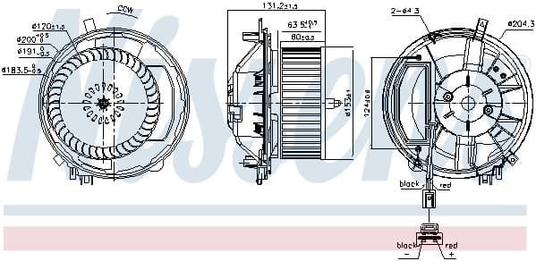 Interior Blower 87527