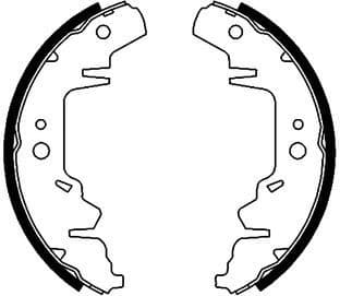 Brake Shoe Set 91056000