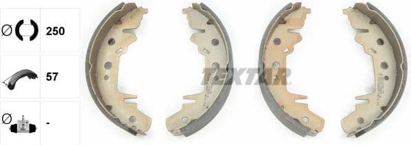 Brake Shoe Set 91056000 - image 2