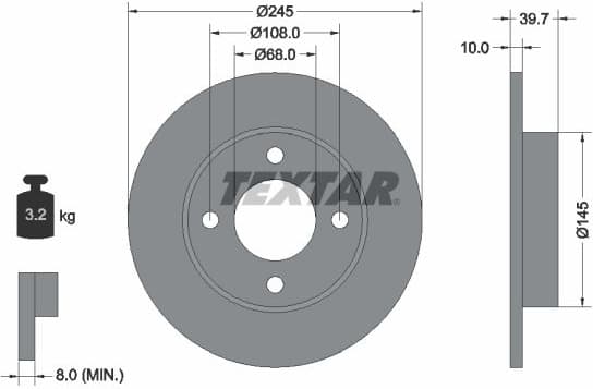 Brake Disc 92026300