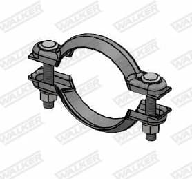 Clamping Piece, exhaust system 86219 - image 5