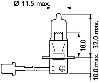 Bulb MasterDuty BlueVision 13336MDBVS2 - image 2