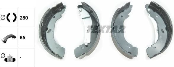 Brake Shoe Set 91058600 - image 2
