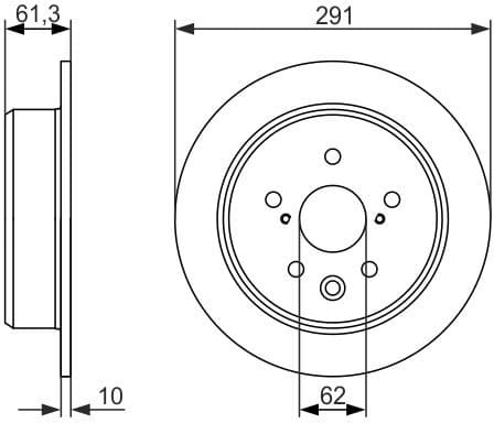 Brake Disc 0986479657 - image 3