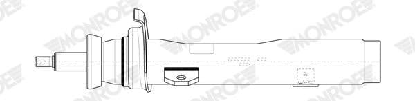 Shock Absorber MONROE ORIGINAL (Gas Technology) G8642 - image 2