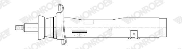 Shock Absorber MONROE ORIGINAL (Gas Technology) G8643 - image 2