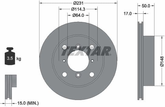Brake Disc 92069000