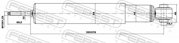 Shock Absorber 04650942R - image 2